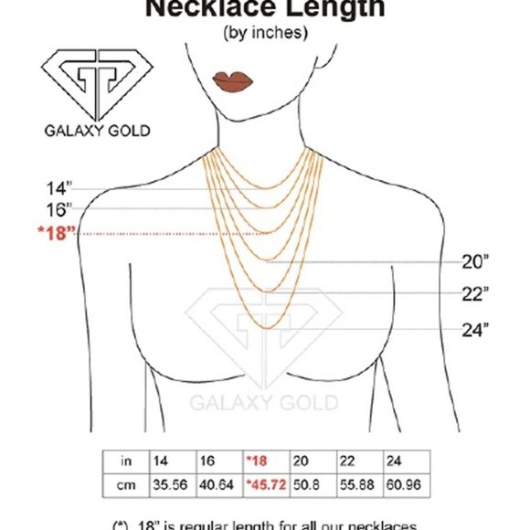 14K. SOLID GOLD NECKLACE WITH DIAMONDS & RUBY (White gold) - Picture 7 of 7